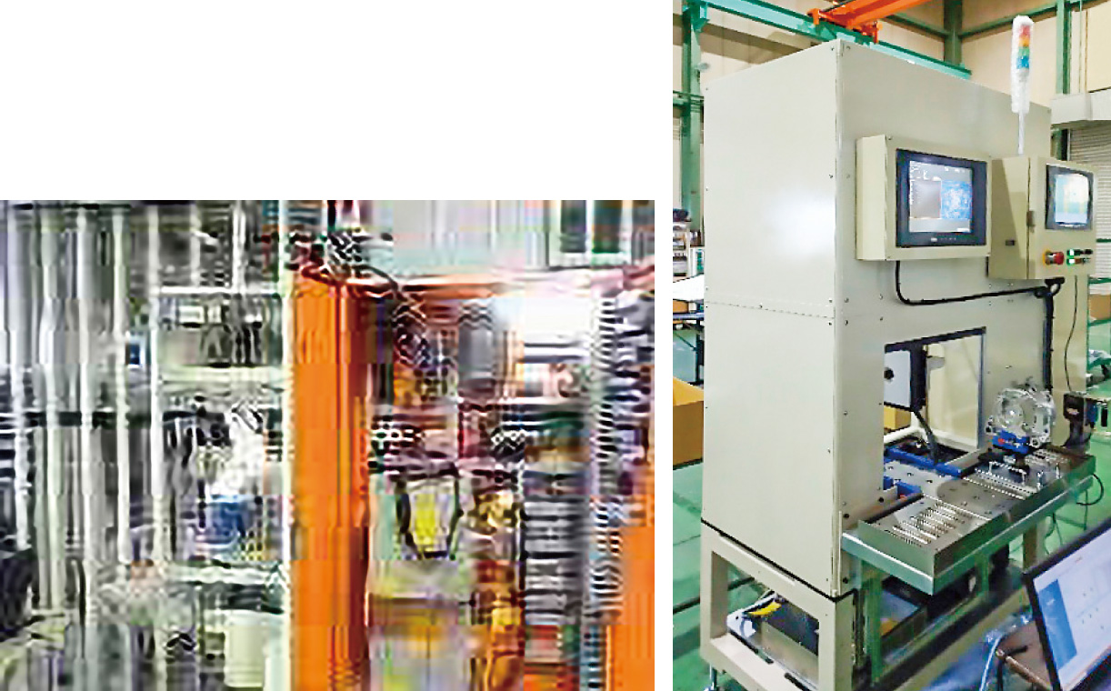 （画像処理）加工面欠陥検査機　2例
